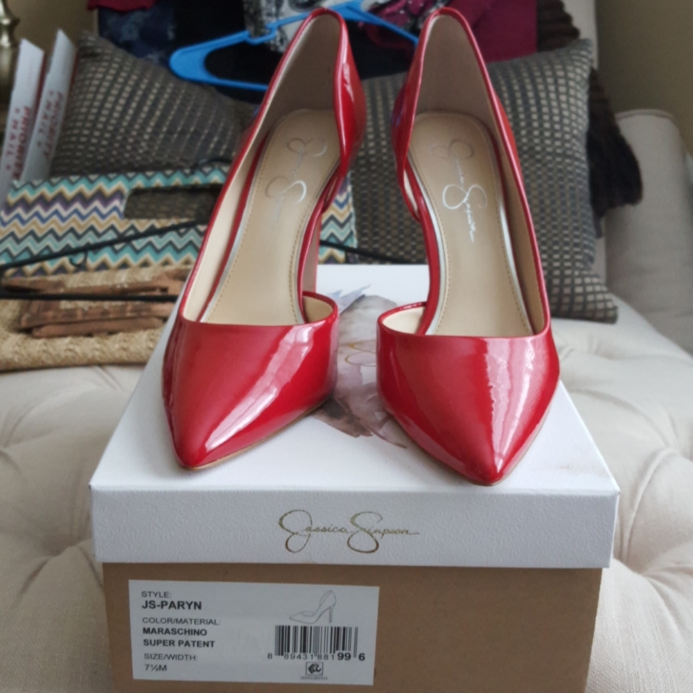 🔥🔥Jessica Simpson Patent Leather Heels🔥🔥